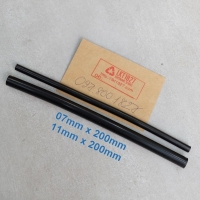 Keo Nhiệt Silicon, Keo Nến, còn gọi là Keo Cây. Màu Đen loại siêu dính_Màu Trắng Sữa Chịu Nhiệt độ cao.