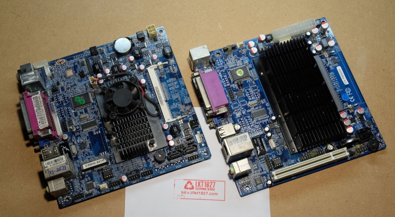 Board mạch cho Máy Cá 6 người (Main ITX mini cho máy POS chip Intel Atom D525)