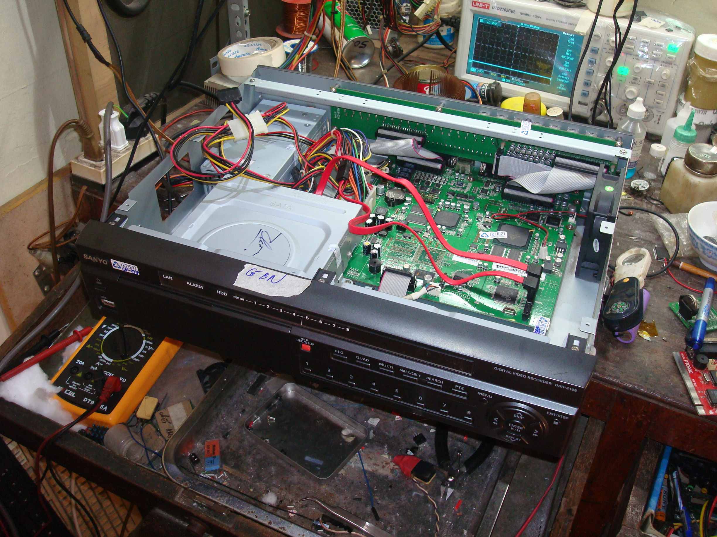 Demo hình ảnh và giới thiệu về dịch vụ sửa Đầu Ghi DVR - Camera.