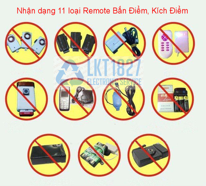 Nhận dạng các loại Remote kích điểm Máy Bắn Cá