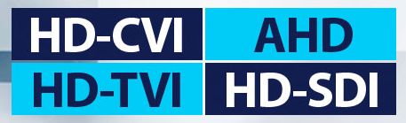 HD Analog - So sánh các chuẩn Camera giám sát HD.