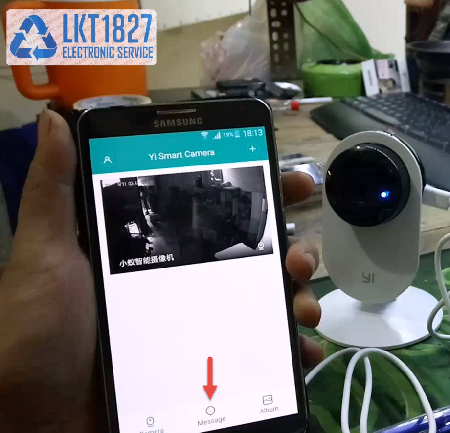Chất lượng hình ảnh thực tế Camera giám sát Xiaomi Yi IP.